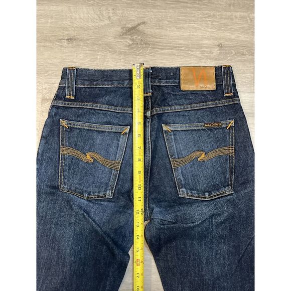 Mens Nudie Jeans Average Joe Organic Cotton blue fits 29 X 34 - Picture 6 of 7